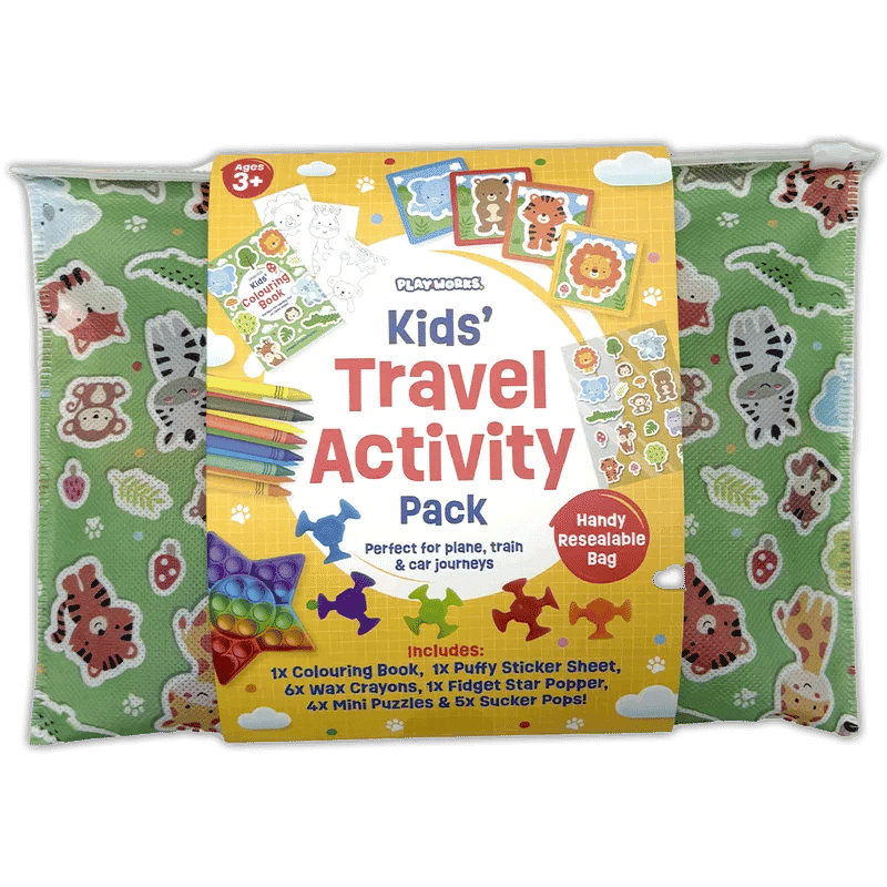 Travel activity packs - Blue / Green