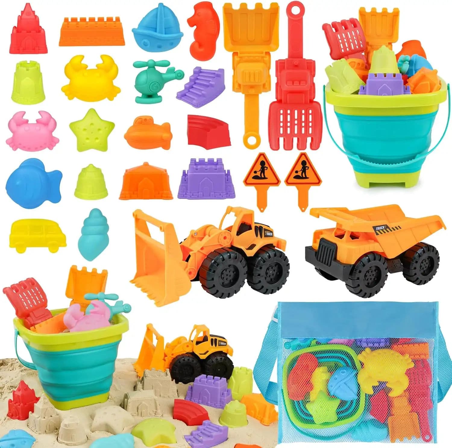 Beach sand truck toys