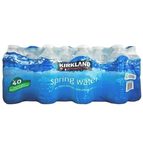 Costco Kirkland Natural Spring Water 500ml x 40