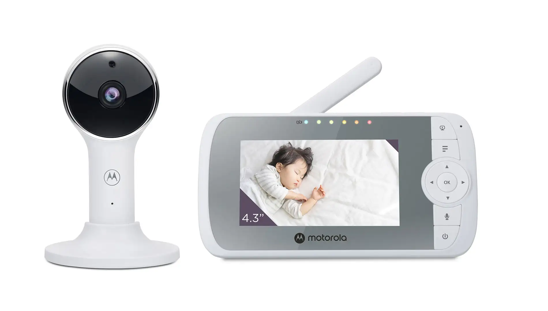 Motorola Nursery VM64 Connect - Video Baby Monitor with Camera and Night Vision