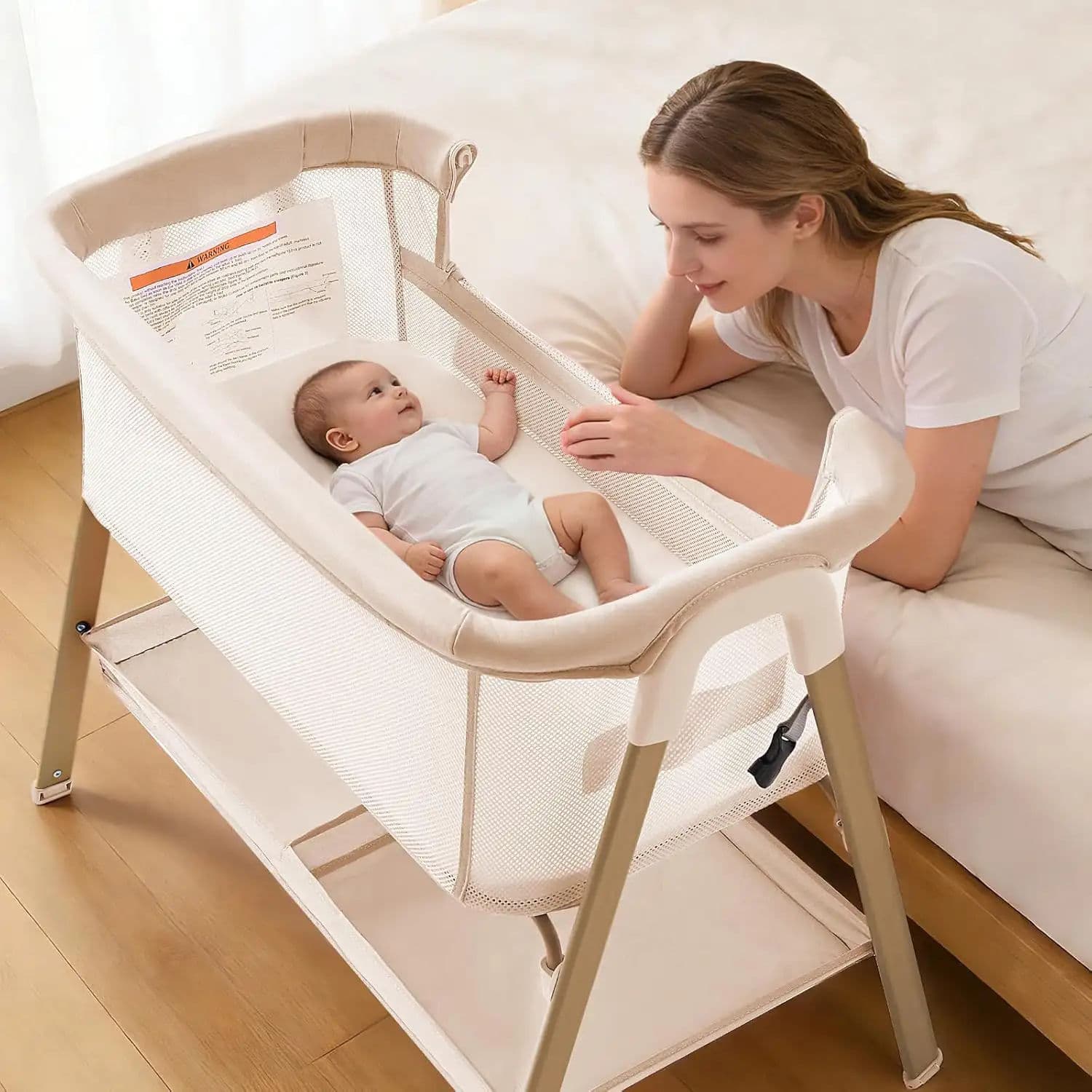 Next2me Bassinet Bedside Sleeper for Baby