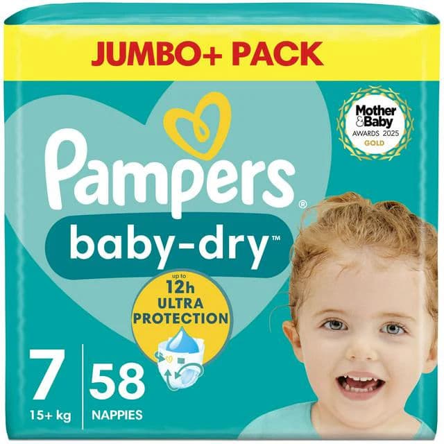 Pampers any size - diapers - jumbo pack