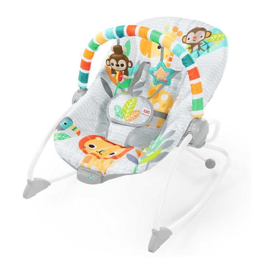 Bright Starts Safari Blast Rocker Bouncer